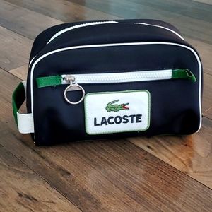 Lacoste Patch Logo Travel Toiletry Bag